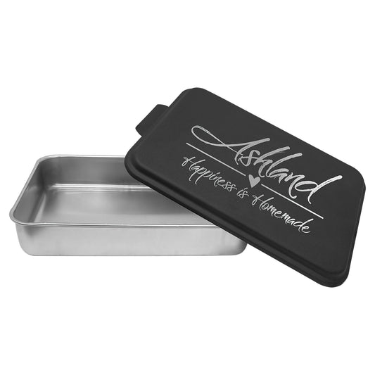 Replacement Lids for "9X13 Aluminum Cake Pan with Personalized, Powder-Coated Lid"