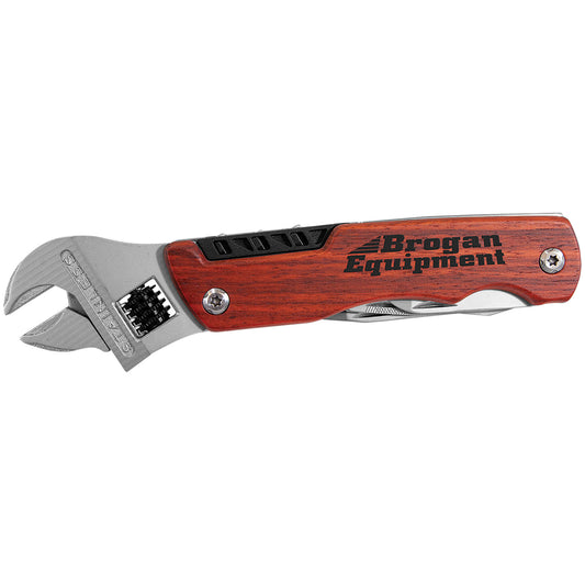 Rosewood Handle Multi-Purpose Wrench Tool with Bag